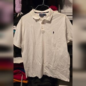 Polo by Ralph Lauren Men's White Polo Shirt